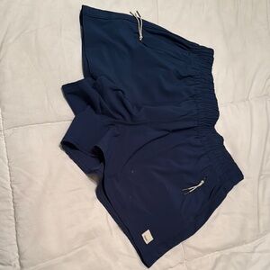 Navy Blue Athletic Shorts
